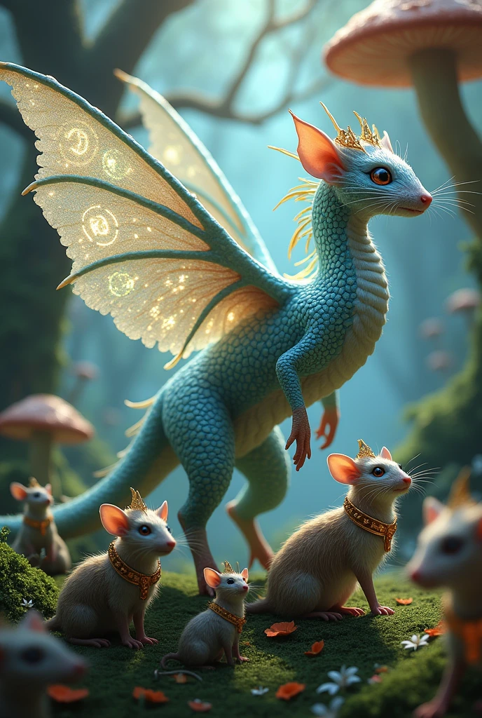 Dragon fairy royal rat