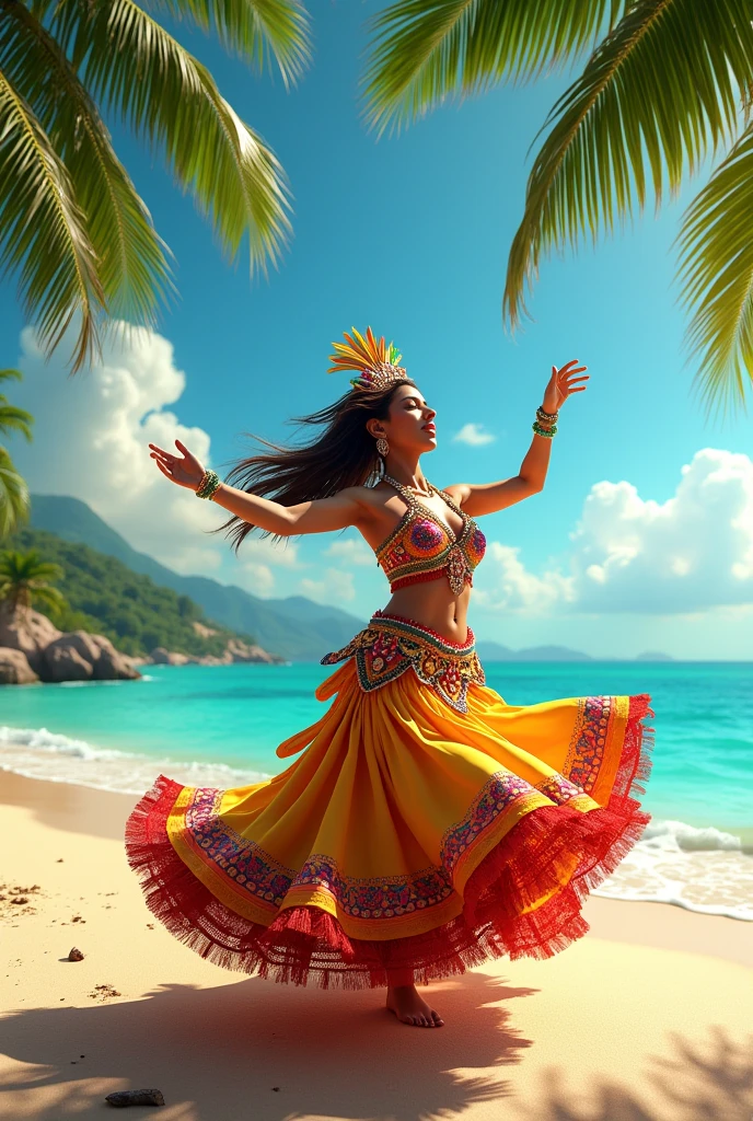 Create a Cuiabana on the beach
