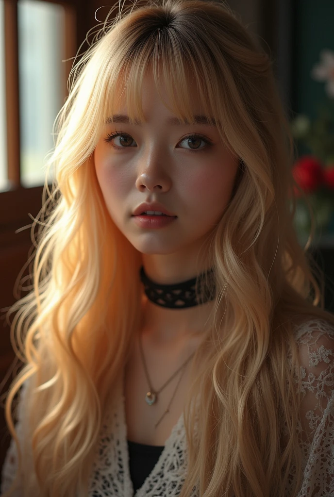 (Masterpiece, BestQuality:1.3), (Top image quality, 8K, masterpiece:1.3), Realistic high-quality photos, photorealistic, top-quality, professional lighting, hard lighting. realistic skin texture, perfect body,
BREAK
1 kawaii extremely long blonde-haired girl, gyaru style, fashionable, trendy, Japanese fashion,
BREAK
contrasting light and shadow, dramatic, detailed environment, expressive eyes, modern meets traditional, high detail, intricate design, captivating scene,
