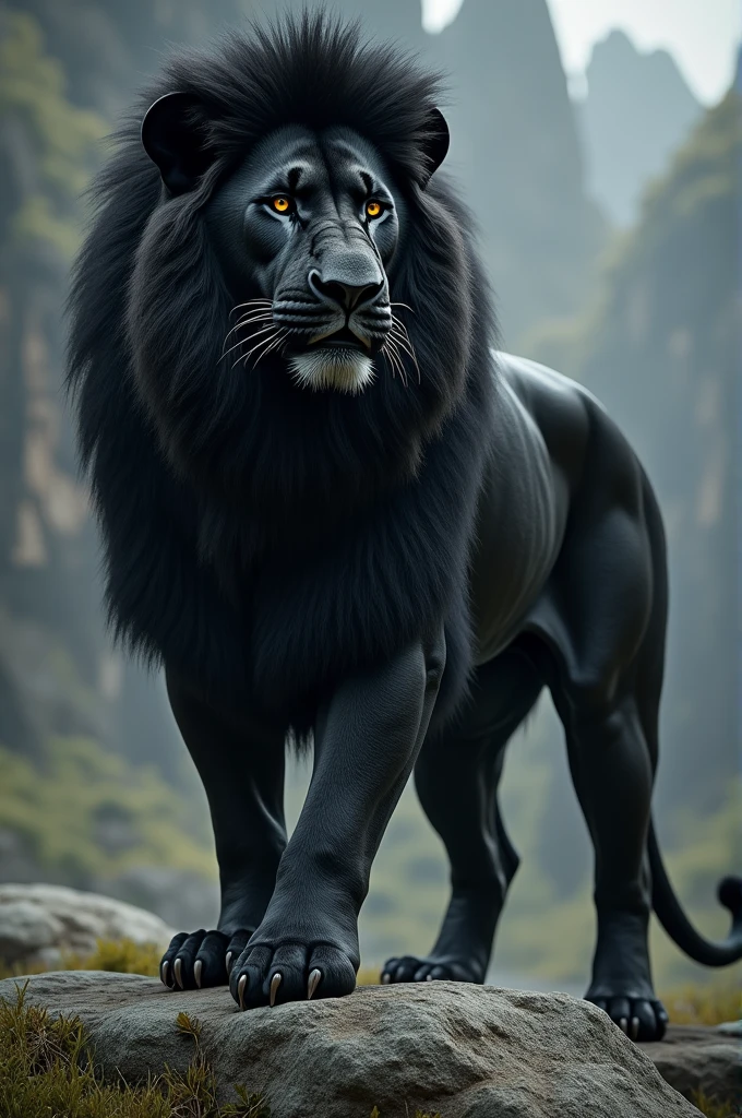 Black lion