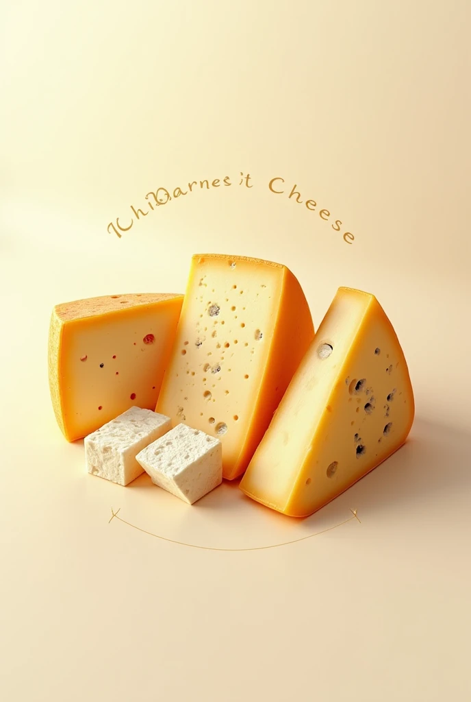 Gourmet cheeses logo without letters