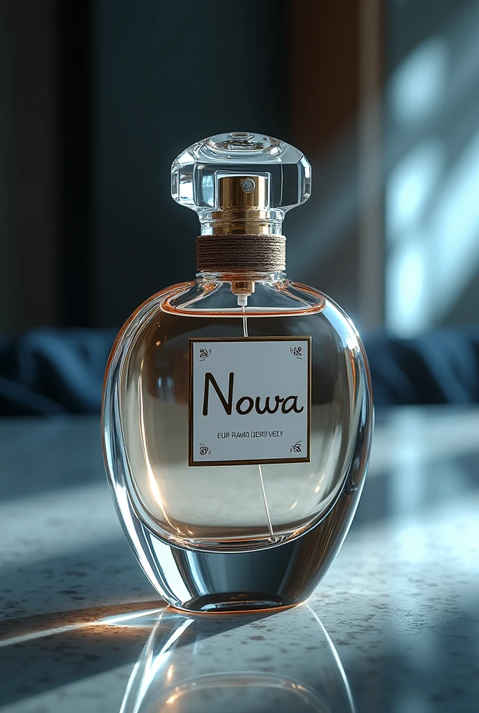 Perfume bottle with nowa spot name on it a lot of pics