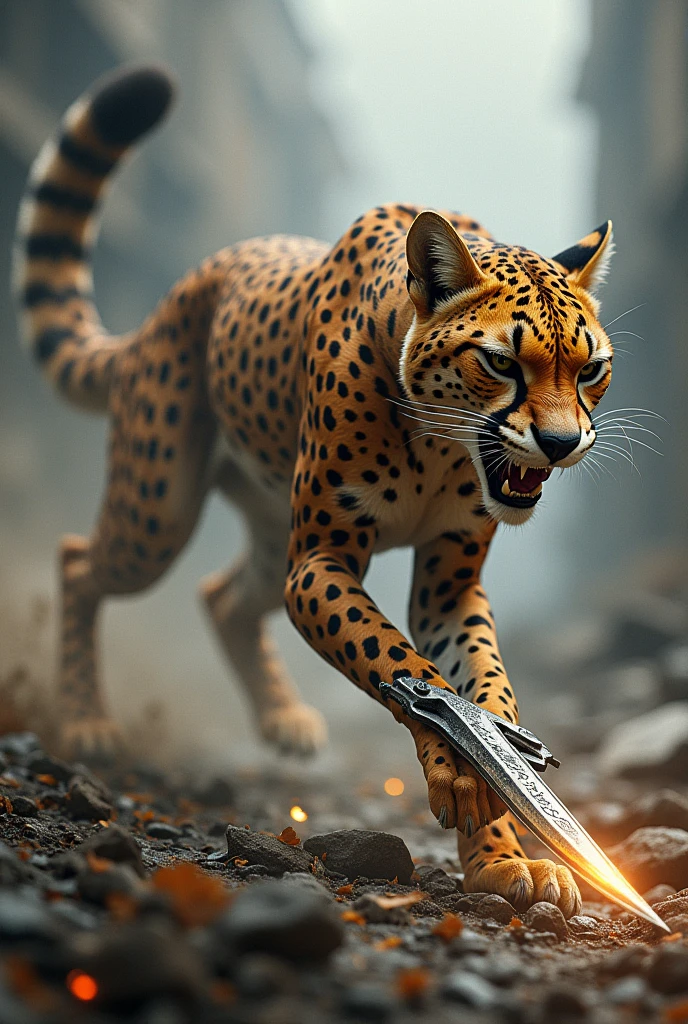 fighting and steel sneaky cheetah