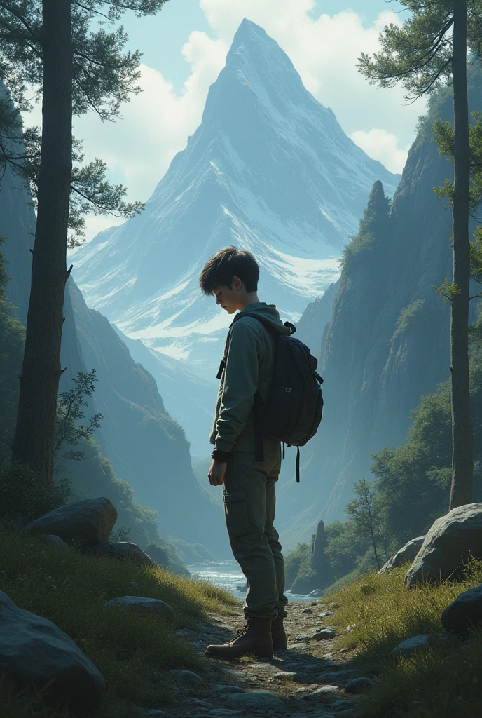 A 16-year-old male outsider in a full-body RPG