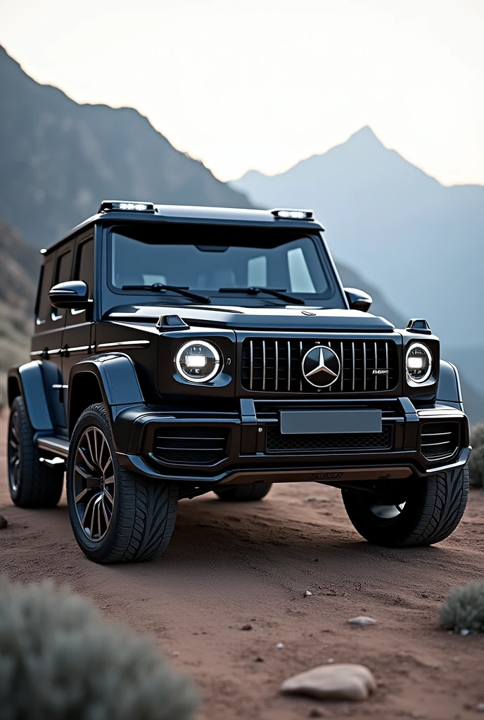 A Mercedes G63 with a unique design