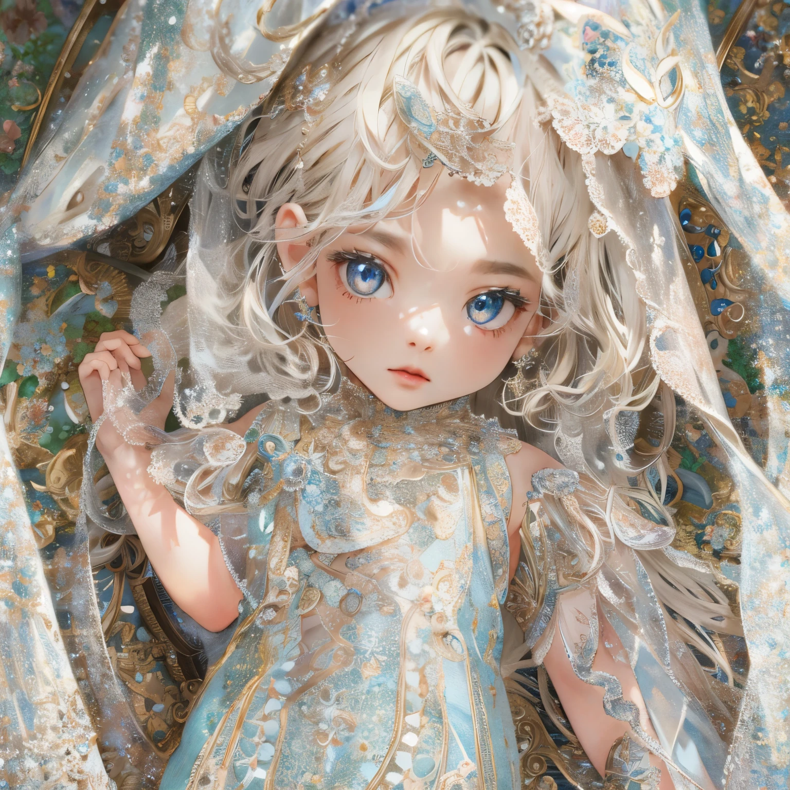(extremely delicate and beautiful:1.2), 8k ,(masterpiece:1.2),(TopQuality), 1girl, complex details, enlarged textures, complex details, finely detailed eyes and detailed face, intricate details, Reflective eyes, equal eyes, perfect body, extremely detailed, (Child), extremely realistic 3d
