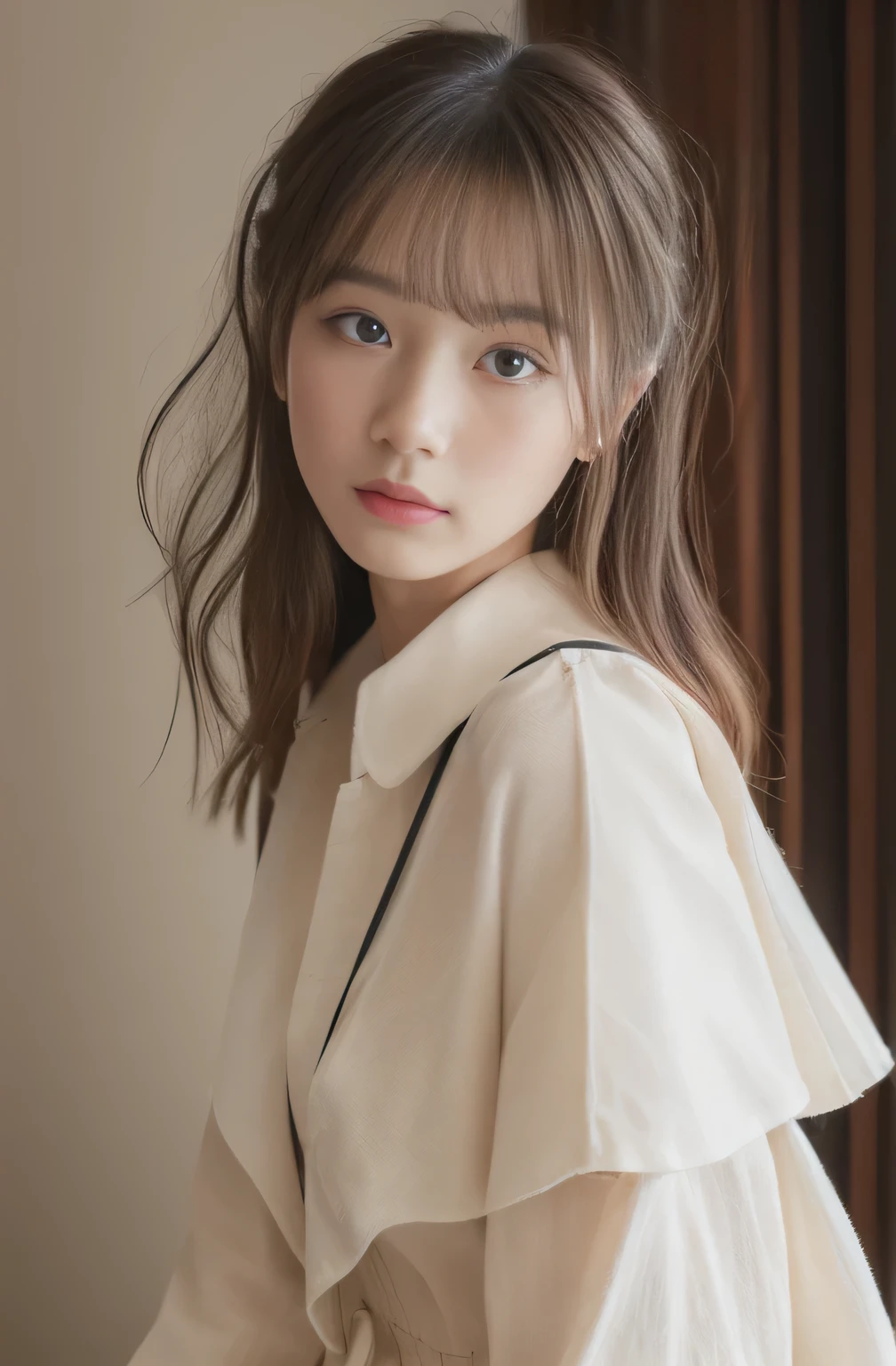 ((Highest quality、in 8K、masterpiece:1.3))、Messy Hairstyle