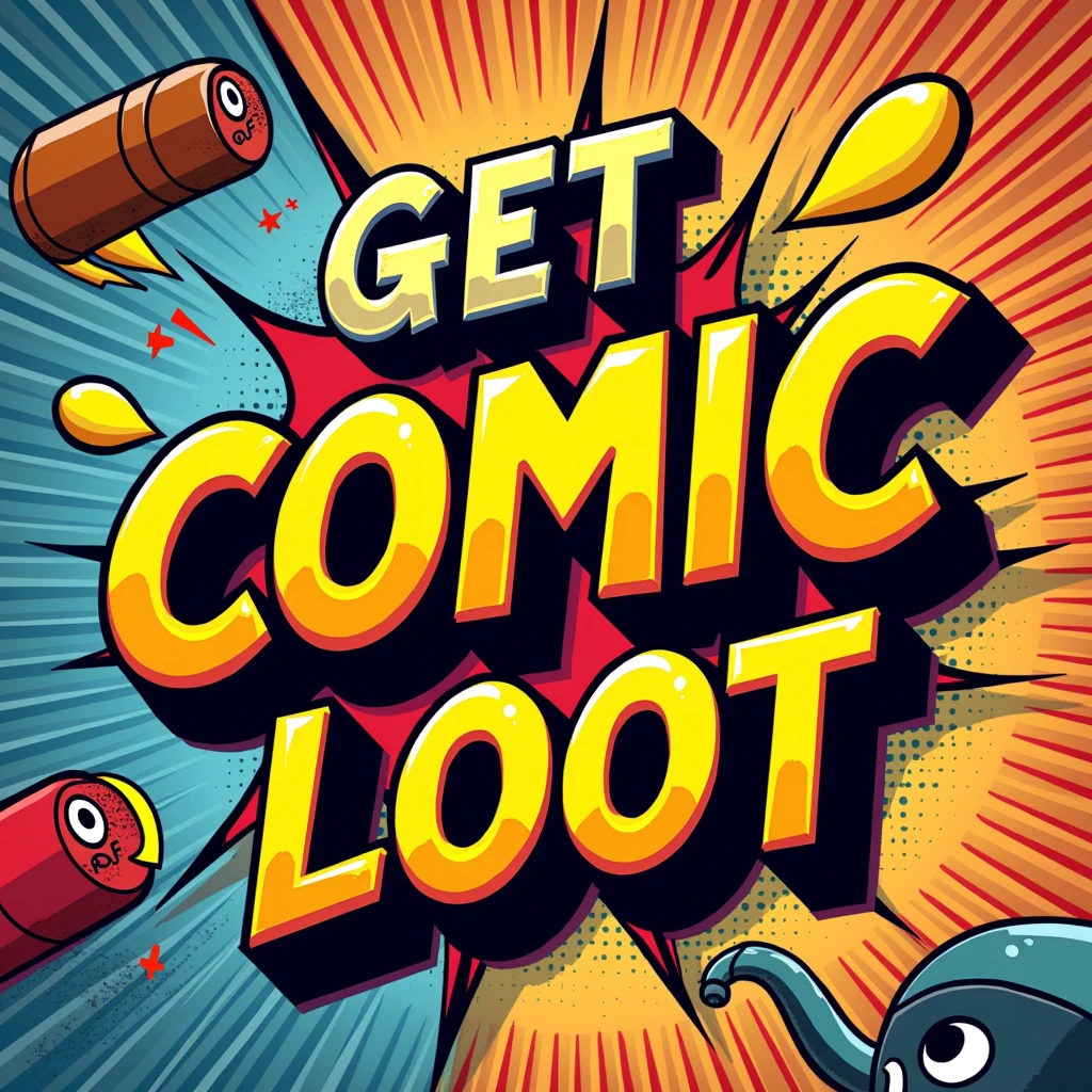 GET COMIC LOOT name logo