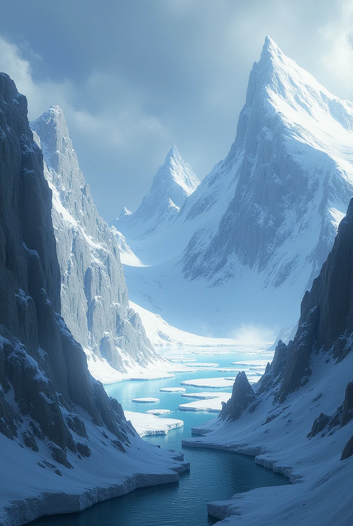 Draw the deepest Antarctica