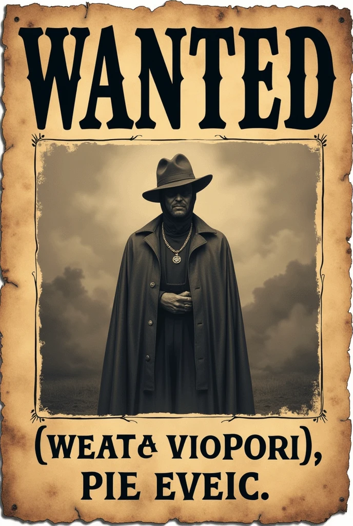 create a wanted poster