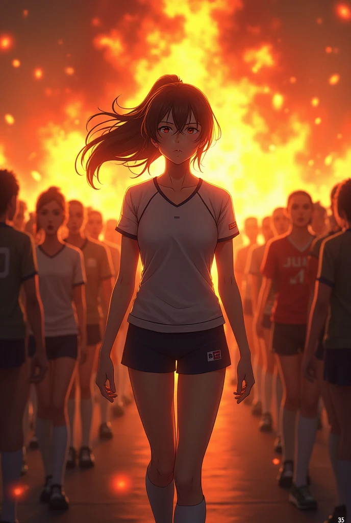 Mikasa Volleyball Queue Organizer on Fire
