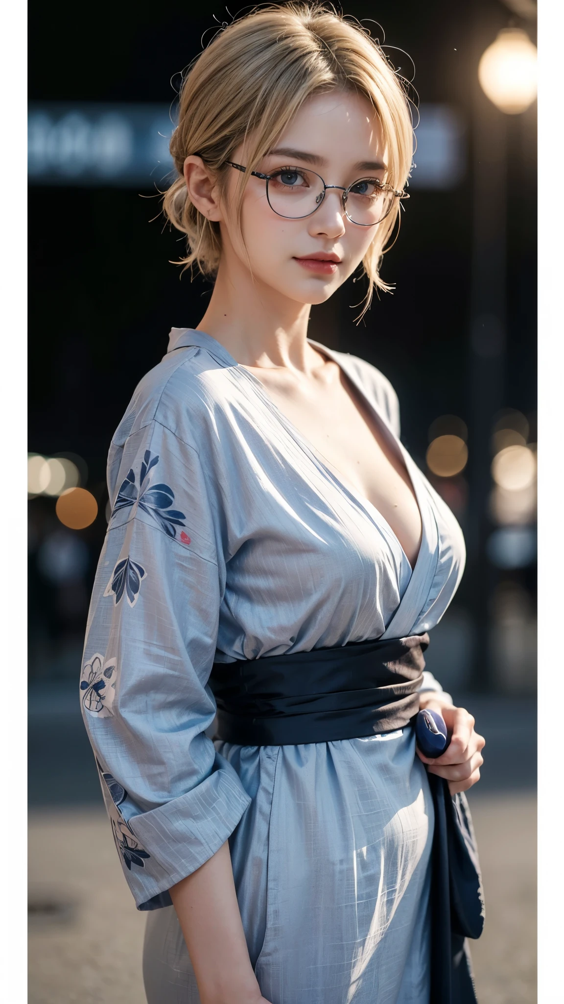 Glasses、Noble kimono、kimono、blue eyes、firework、blonde、Tattoos all over the body、Sexy Face、Sex Pose、short hair、More than one person、((1人のwoman:1.5))、Three people lined up、服がWet、Hair tied up、Wet、Covered in semen、Full body photo、Sexy Face、short hair、 A look of complete lust、(((masterpiece)))、((Highest quality))、((超Realistic))、成熟したwoman、成熟したwoman、perspective、Very detailed、The perfect temptation、Best image quality、Fine-grained image quality、beautiful、European, woman, French, woman Italian, Italian, smile、blue eyes、jewelry, blue eyes, Realistic, High resolution, Soft Light,Hip Up, Glowing Skin, (Detailed face),tattoo, jewelry, , night, Grey Hair, Wavy Hair,attractive appearance, smile, Perfect Style,Dcup 、 Perfect balance,