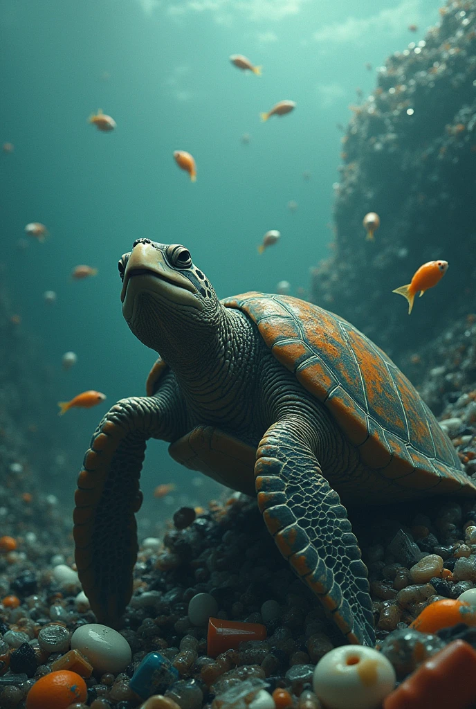 Plastic pollution