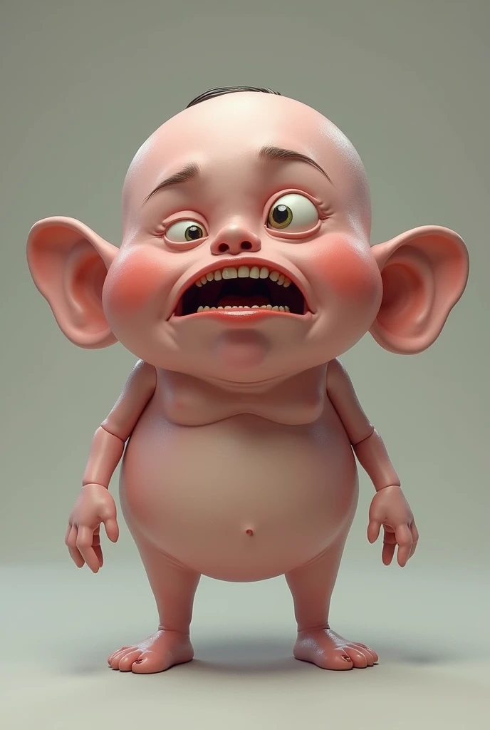 Vagina with a face