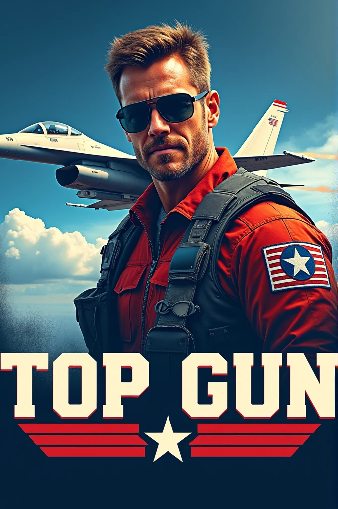 Top gun fantasy football logo