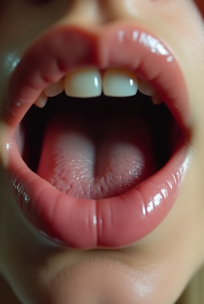 Extreme closeup of vaginal penetration of a woman with protruding pussylips and completely natural pubic hair. No mouths or teeth. 