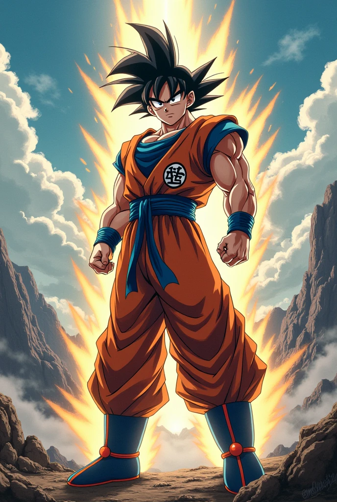 Itadori plus Goku fusion