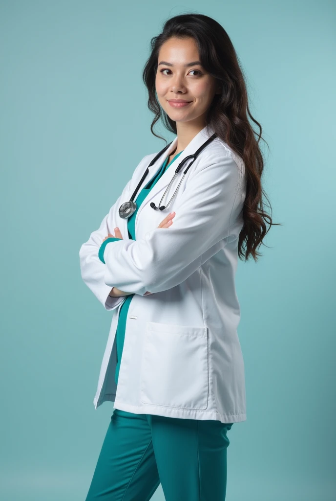 image of a woman health professional without any objects

