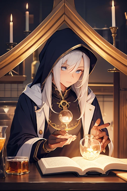 Human male alchemist
