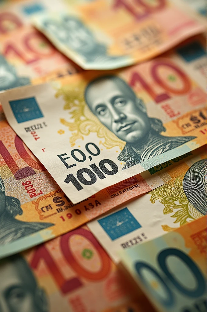 Image with the title in Portuguese for sale now with the background of one hundred reais banknotes in Brazilian currency