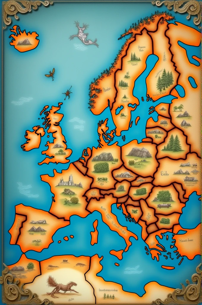 A Map of Europe