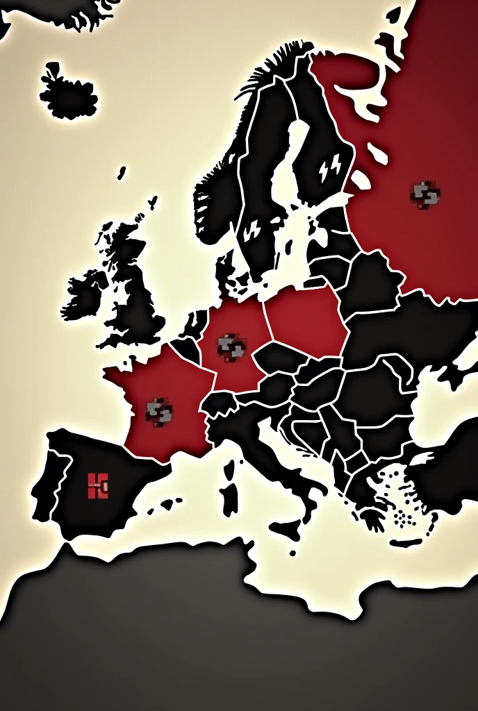 A Map of Europe if Nazi Germany won the war
