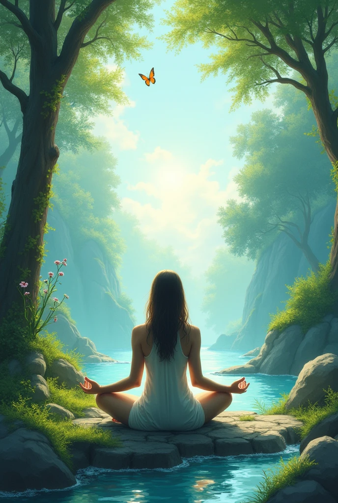 Give me a creative image about what the meaning of mental health means in a single image