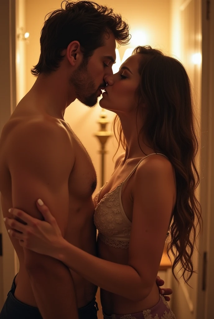 Horny couple fucking
