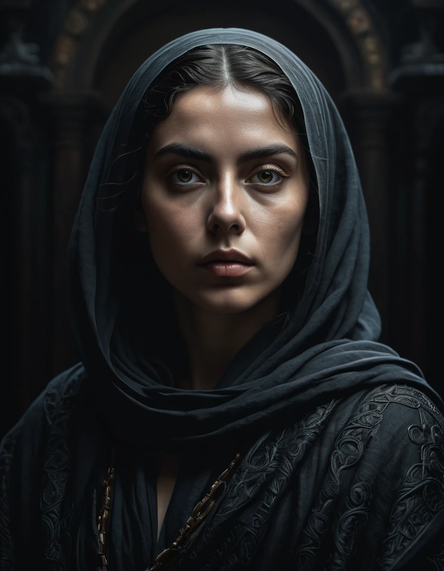 instaport style, realistic highly detailed portrait, looking directly at viewer, perfectly centered in frame, highly detailed, chiaroscuro, sharp focus, perfect composition, beautiful detailed intricate insanely detailed octane render trending on artstation, 8 k artistic photography, photorealistic concept art, soft natural volumetric cinematic perfect light, chiaroscuro, award - winning photograph, masterpiece, oil on canvas, raphael, caravaggio, greg rutkowski, beeple, beksinski, giger