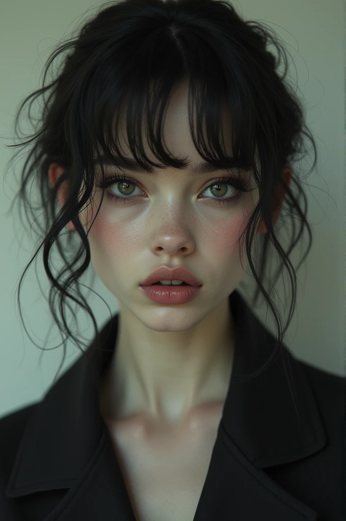 Beautiful lesbian woman looks like rooney mara and irene arcos