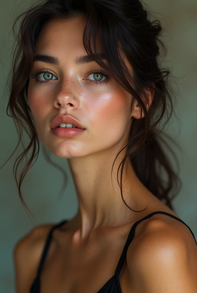 Beutiful Girl with trasparent ligerie