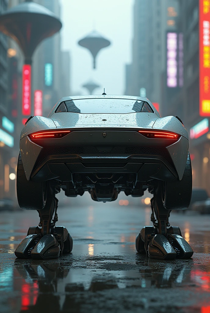 A CAR WITH FEET