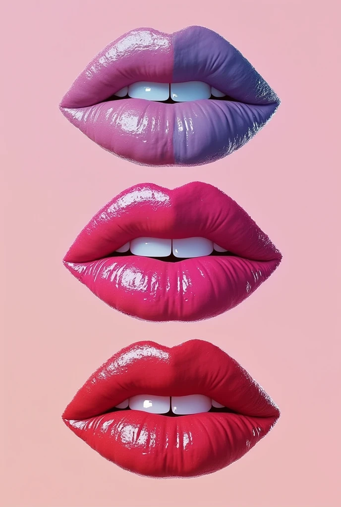 Logo for a lipstick called ChromaKiss that changes color depending on temperature and mood