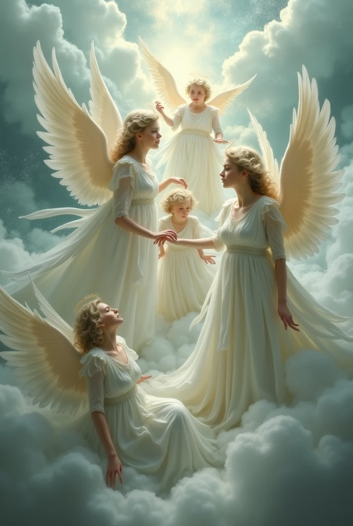 Diffrent  angels 
