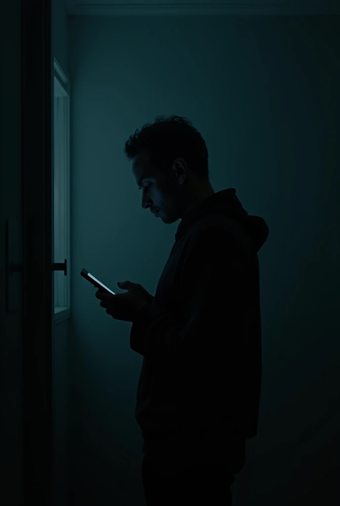 Call answered with a shadowy presence