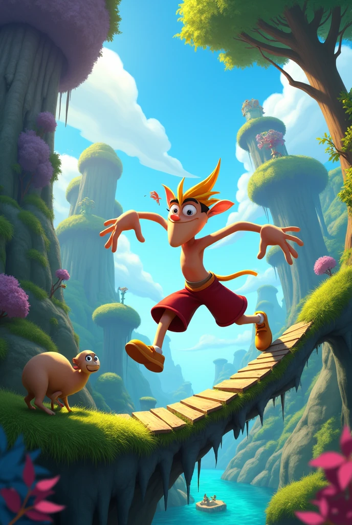 Rayman Legends video game scenarios
