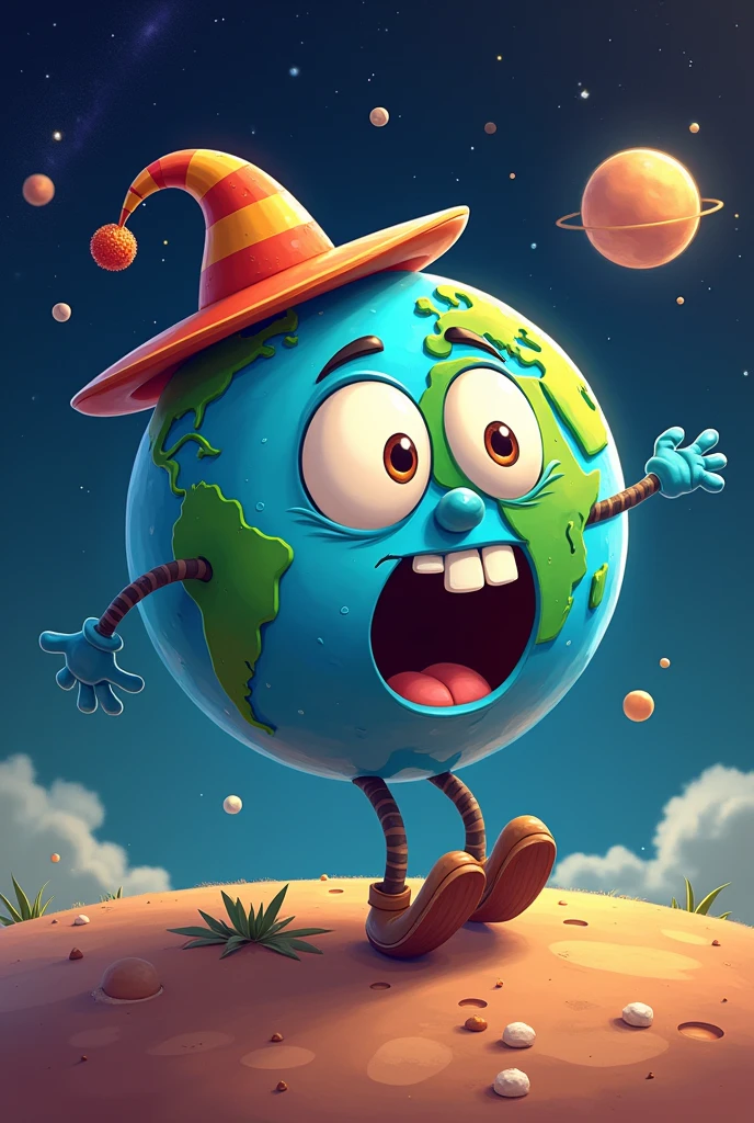 make a meme about planet