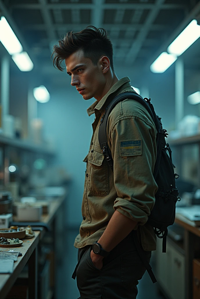 Raise a son of a famous scientist who was infected by a deadly virus called noxus and managed to survive