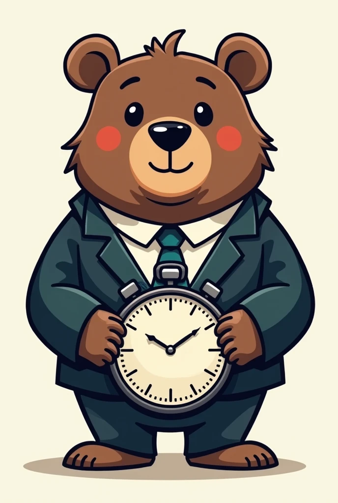 Logo of a bear selling minutes.