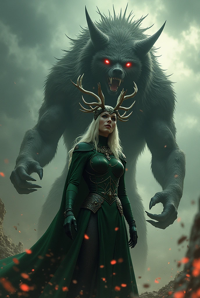 Hela Ragnarok and Fenrir