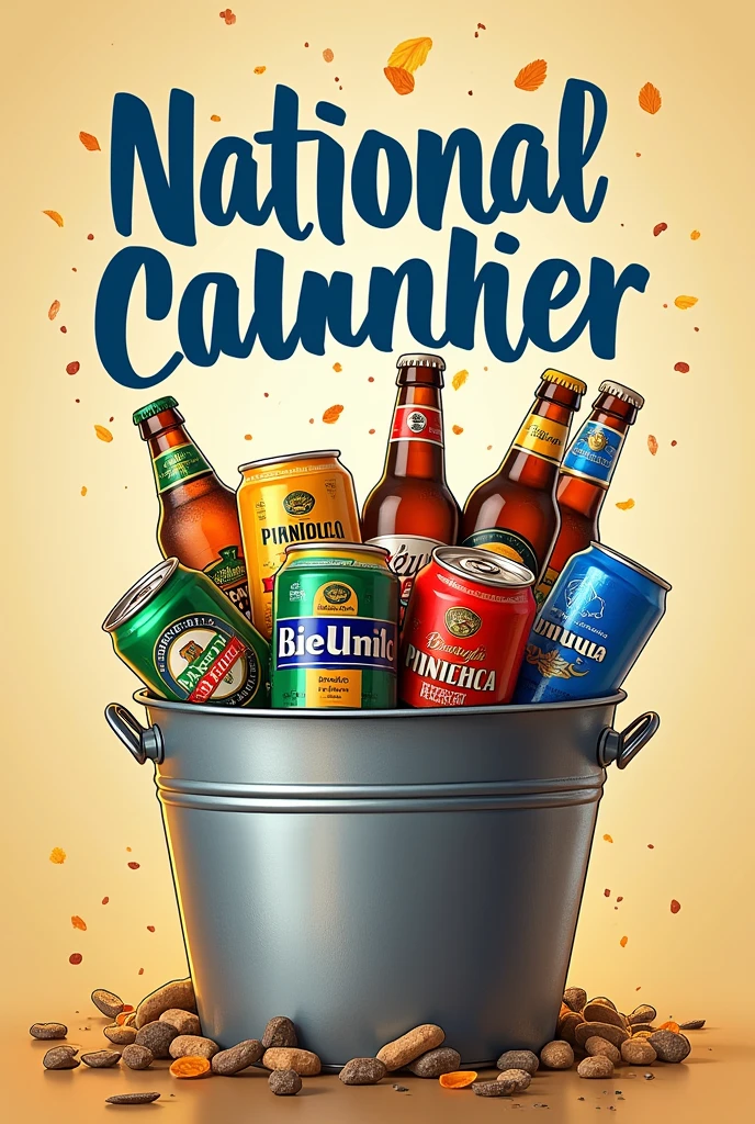 Generate a photo of a bucket of national brand beers from Colombia and put the text bucket Thursday, Build your patch, we'll be waiting for you. Each beer remains in 3.000 for an instagram post