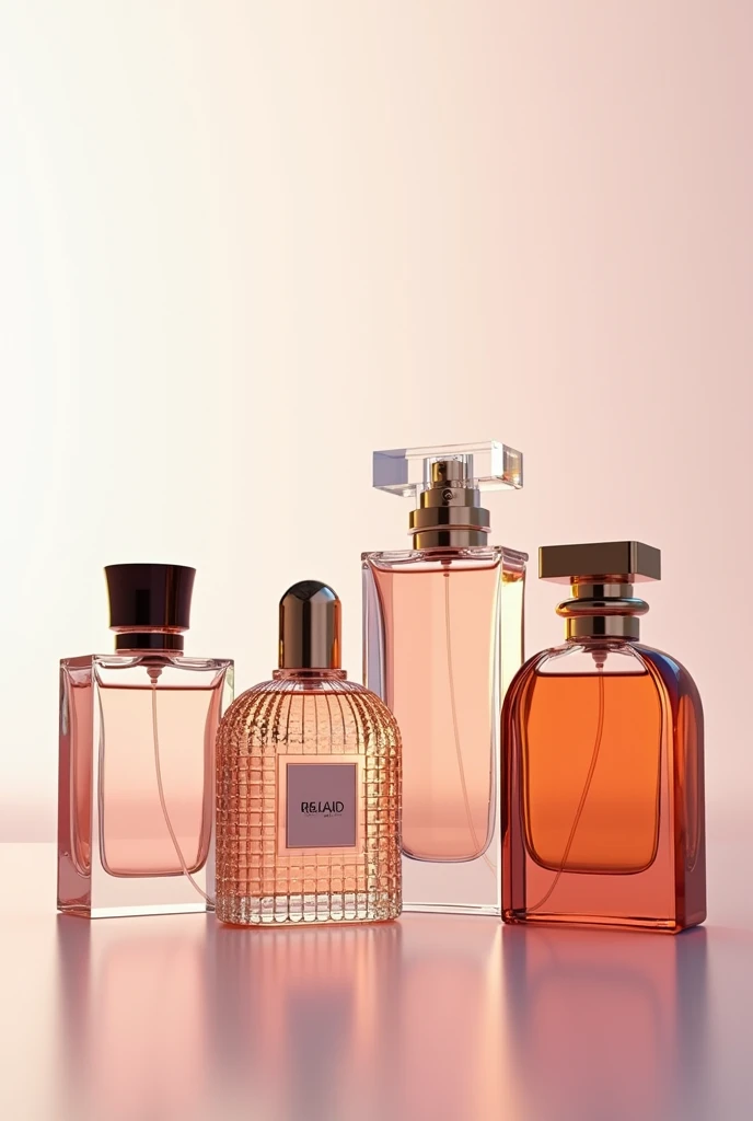 Picture with popular perfumes