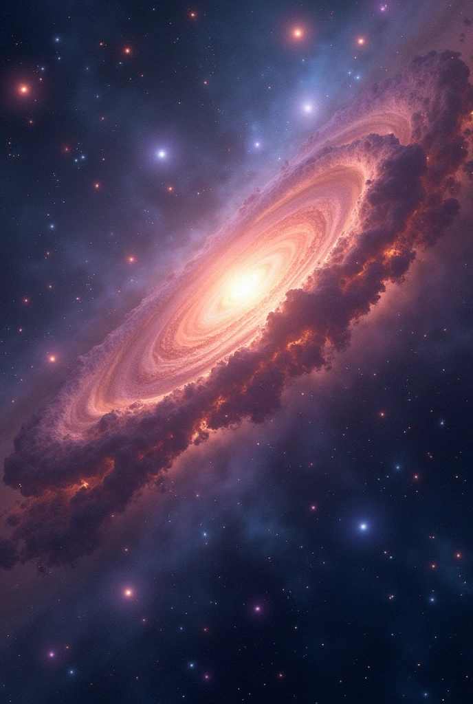 universe came from galaxies, stars, nebulae, big realistic