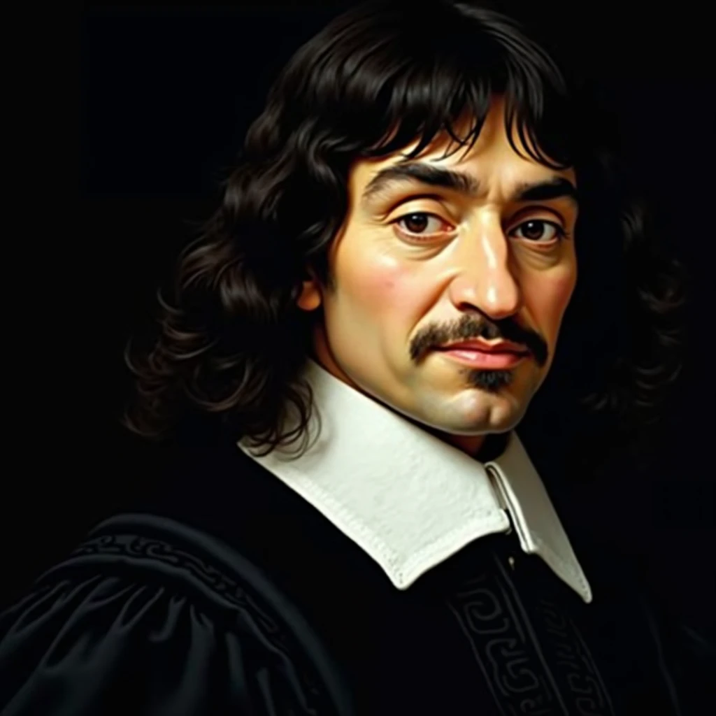 Make rene descartes