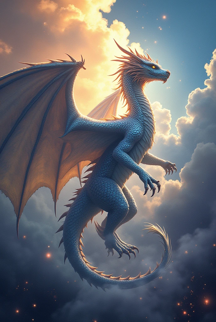 god dragon Bright colors