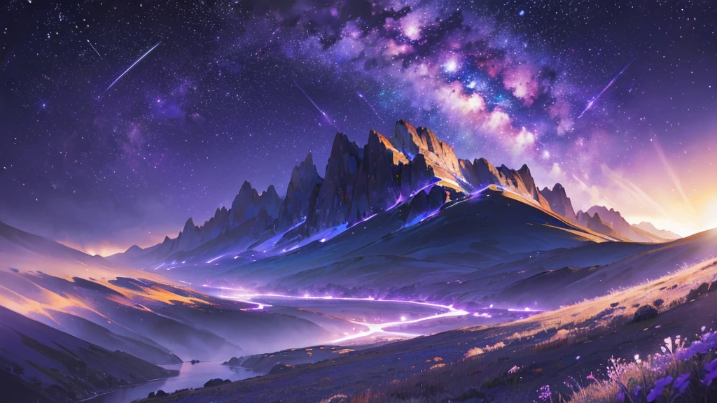 ((Landscape only))、(Purple Space)、constellation、milky way