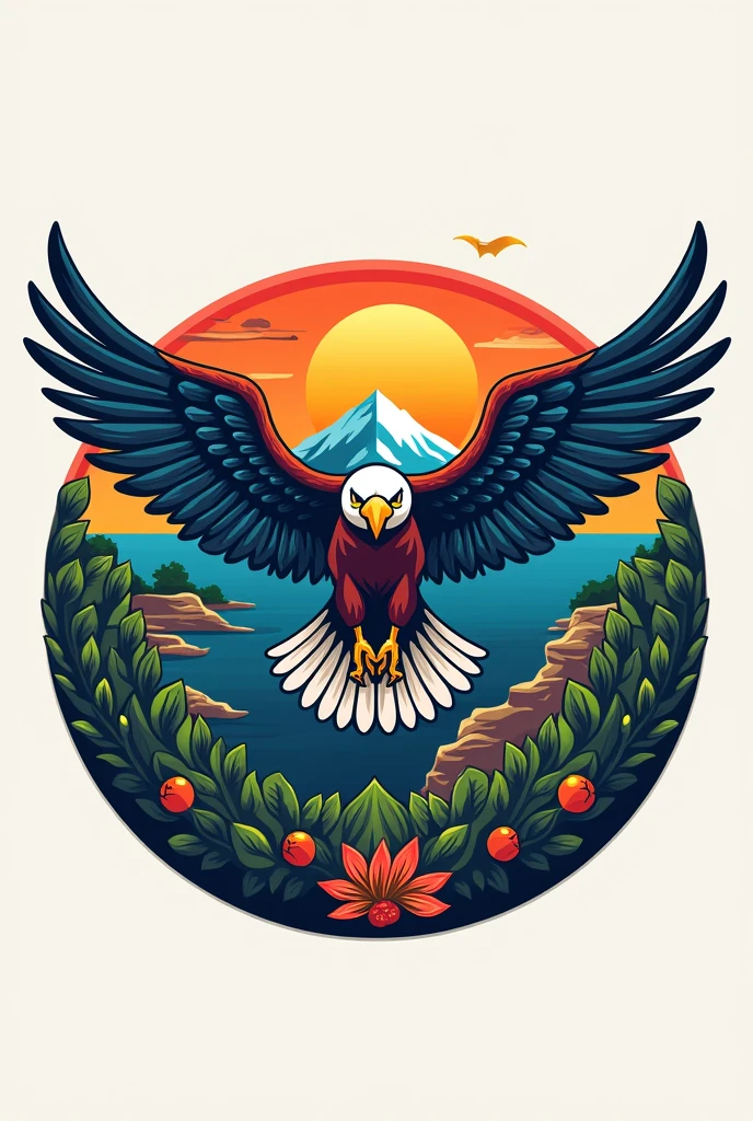 Make me a logo of Peru 