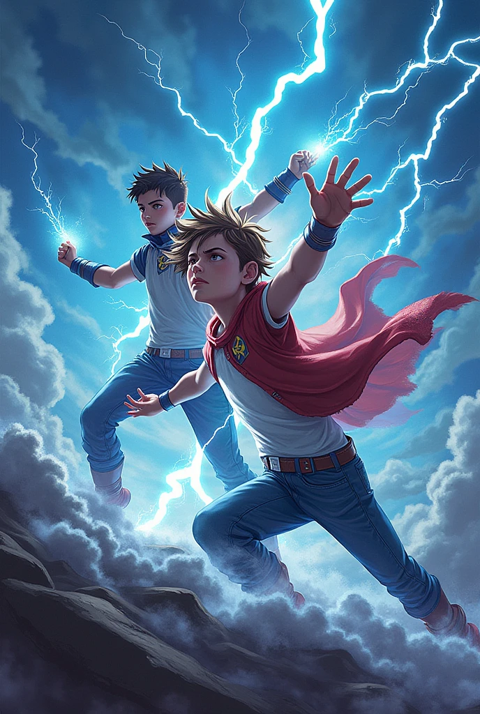 word based banner "Children of Thunder"