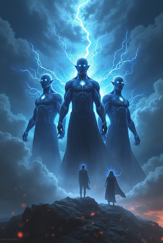 word based banner "Children of Thunder"