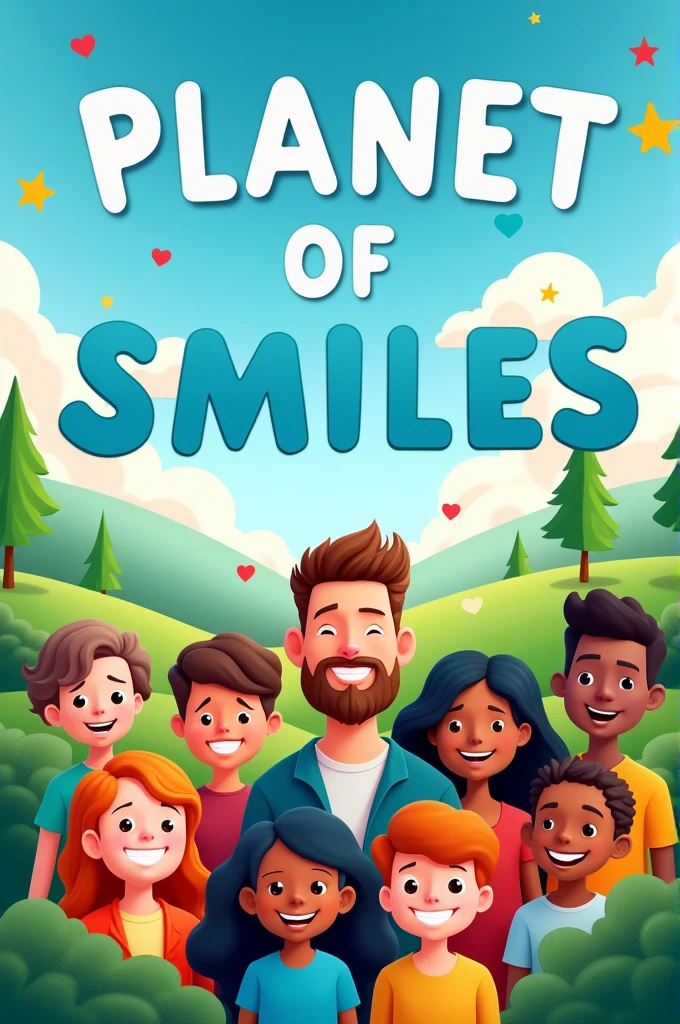 Cover picture of YouTube channel name is Planet of Smiles**